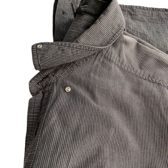 Harley Davidson Mens Cotton Button Front Back Eagle Logo Shirt Size 2XL - Picture 6 of 13